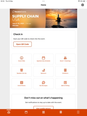 Reuters Events iPad screenshot