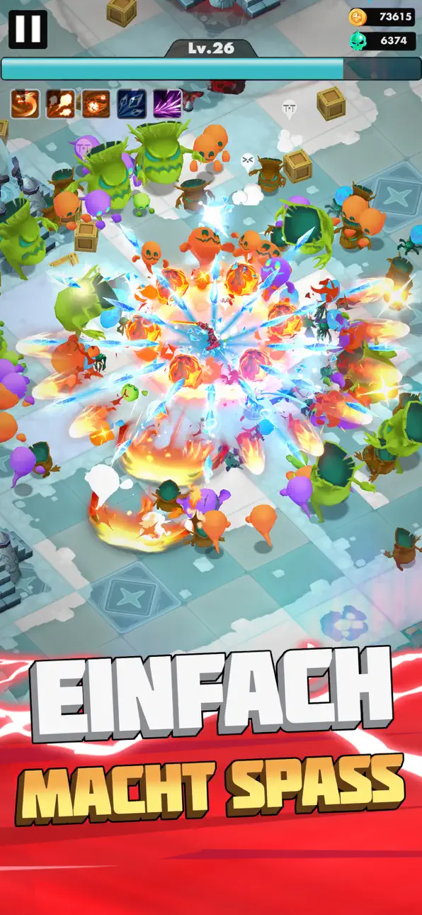 Undead Slayer: Offline Premium iOS Mod IPA screenshot 4 - iOS game interface