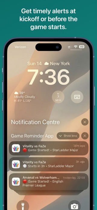 Game Reminder Screenshot 2 of 5