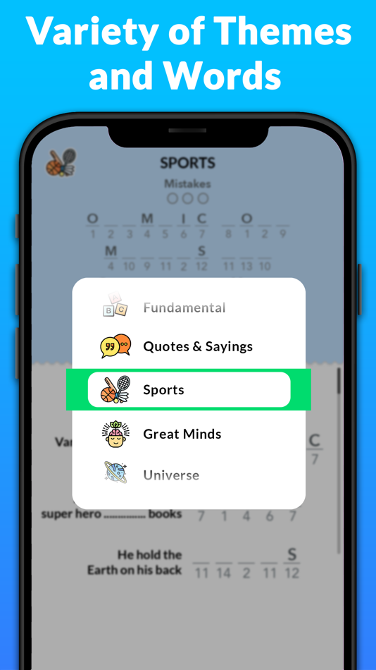 #4. Figure it - Cryptogram Games (iOS) 由: MASTERMIND WORD GAMES