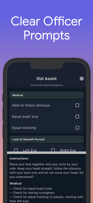DUI Assist Screenshot 2 of 7