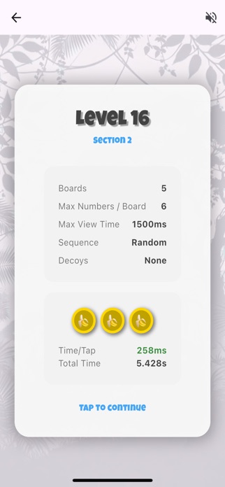 Memory for Chimps Screenshot 3 of 7