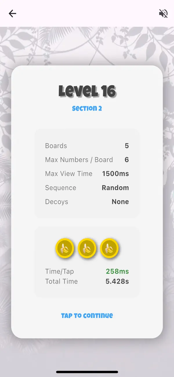 Screenshot #3 pour Memory for Chimps