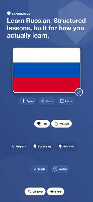 Learn Russian - LingoCore screenshot 1