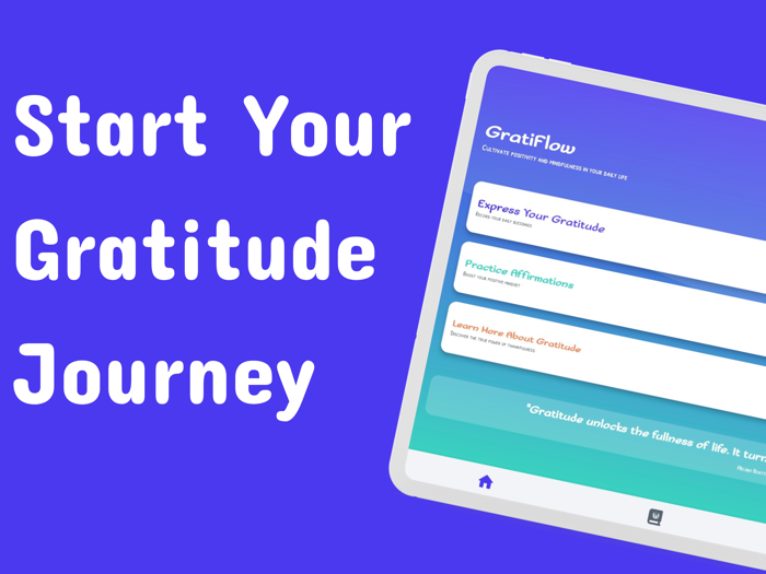 GratiFlow - Full Gratitude App