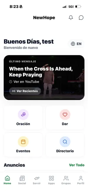 New Hope Church App screenshot 3