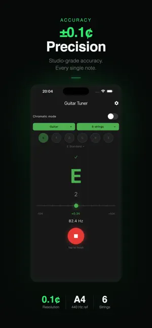Guitar Tuner - Perfect Tune screenshot 3