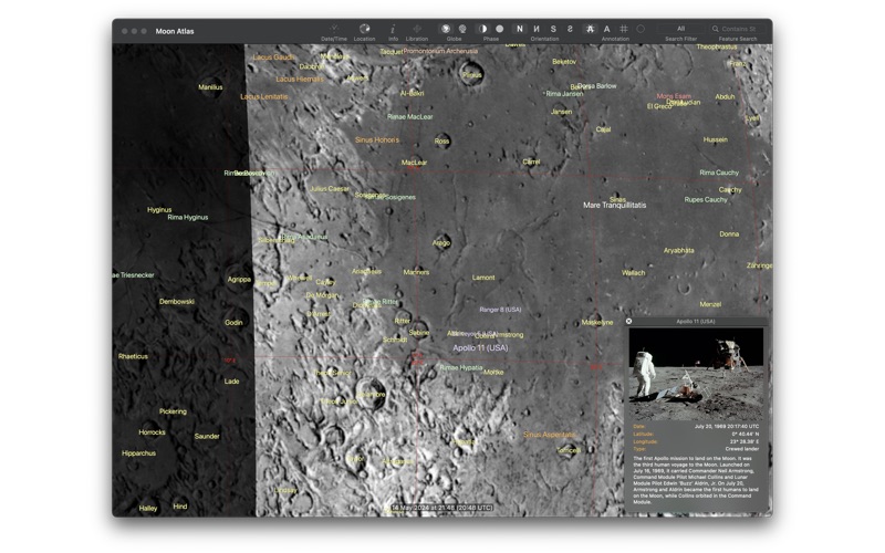 Screenshot #3 pour Moon Atlas