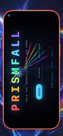 PRISMFALL: Neon Tower Defense screenshot 1