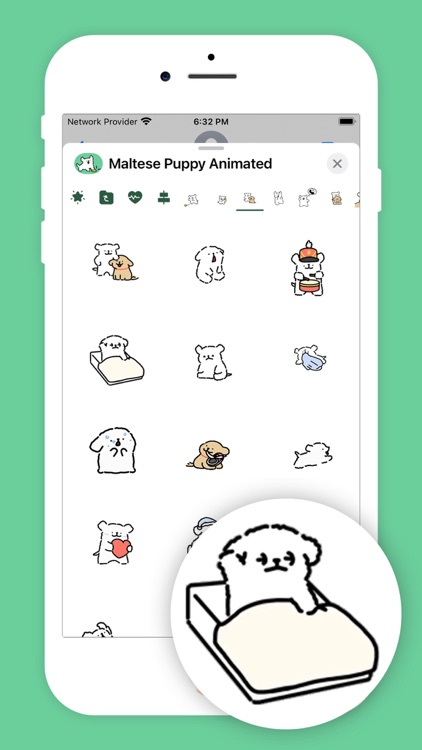 Maltese Puppy Animated