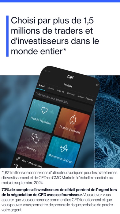 Screenshot #2 pour CMC: Trading de CFD