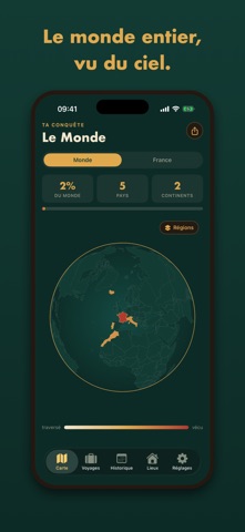 Miradu : carte de voyages screenshot