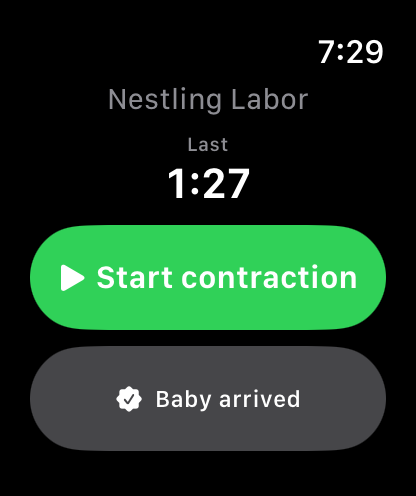 Contraction Timer by Nestling screenshot 18