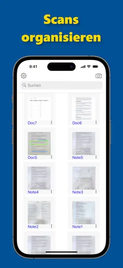 Screenshot von PDF Scanner App: Page Lens auf dem iPhone 6