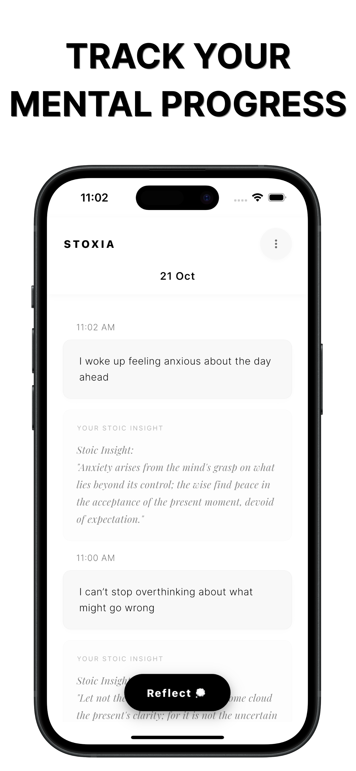 AI Stoic Journal: Stoxia