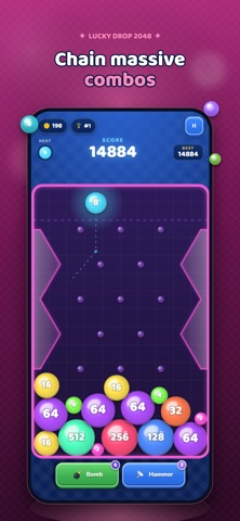 Lucky Drop 2048 Screenshot 6 of 6