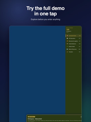 PCS Express: Military Move iPad screenshot