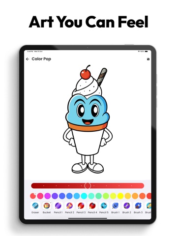 Coloring Pop – Make Photo Art iPad screenshot