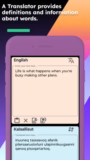English Kalaallisut Translate screenshot 3