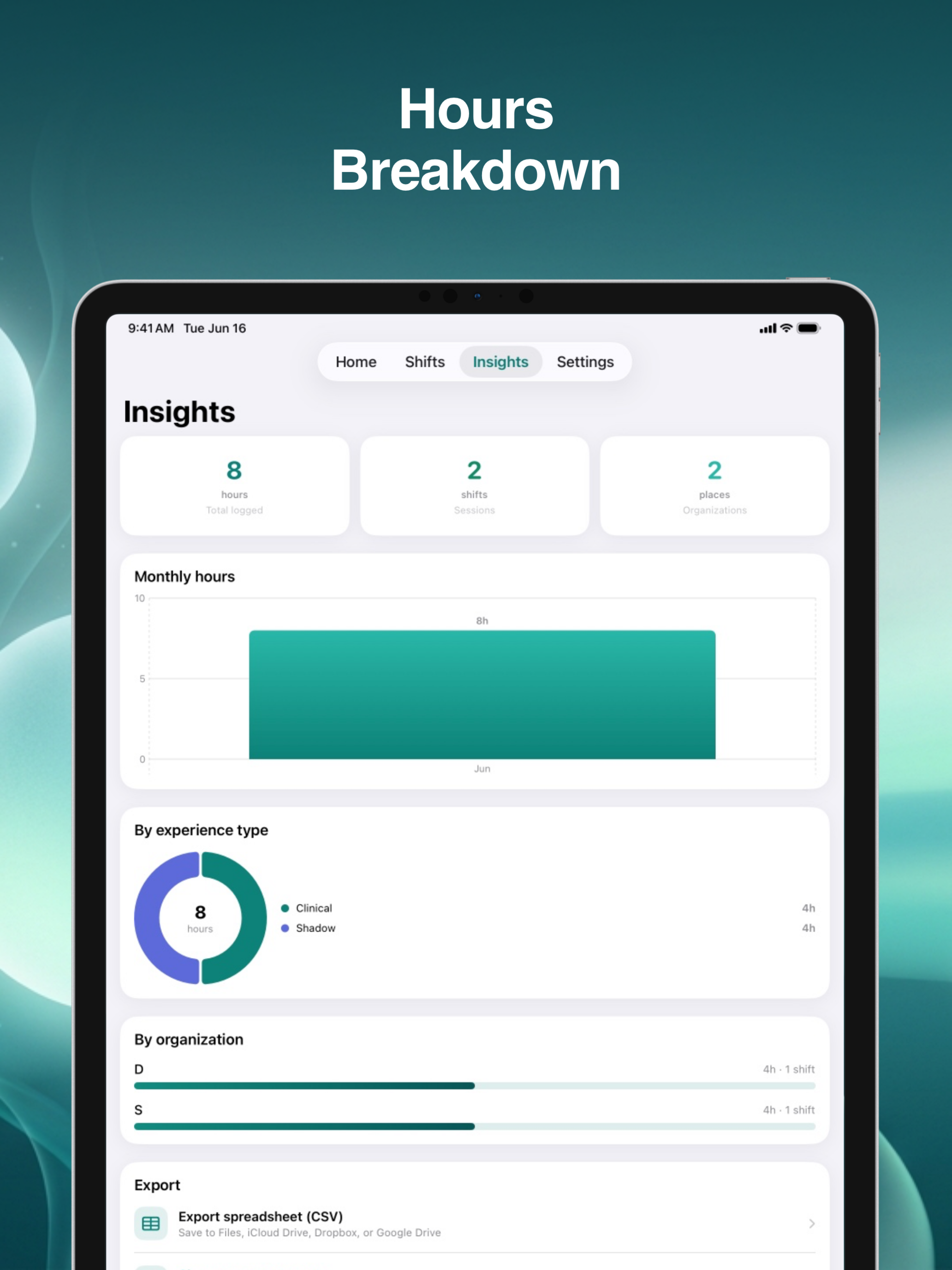 My Care Hours Tracker screenshot 7