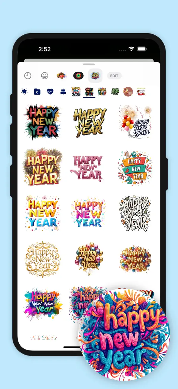 Screenshot #2 pour Happy New Year Cheers Animated