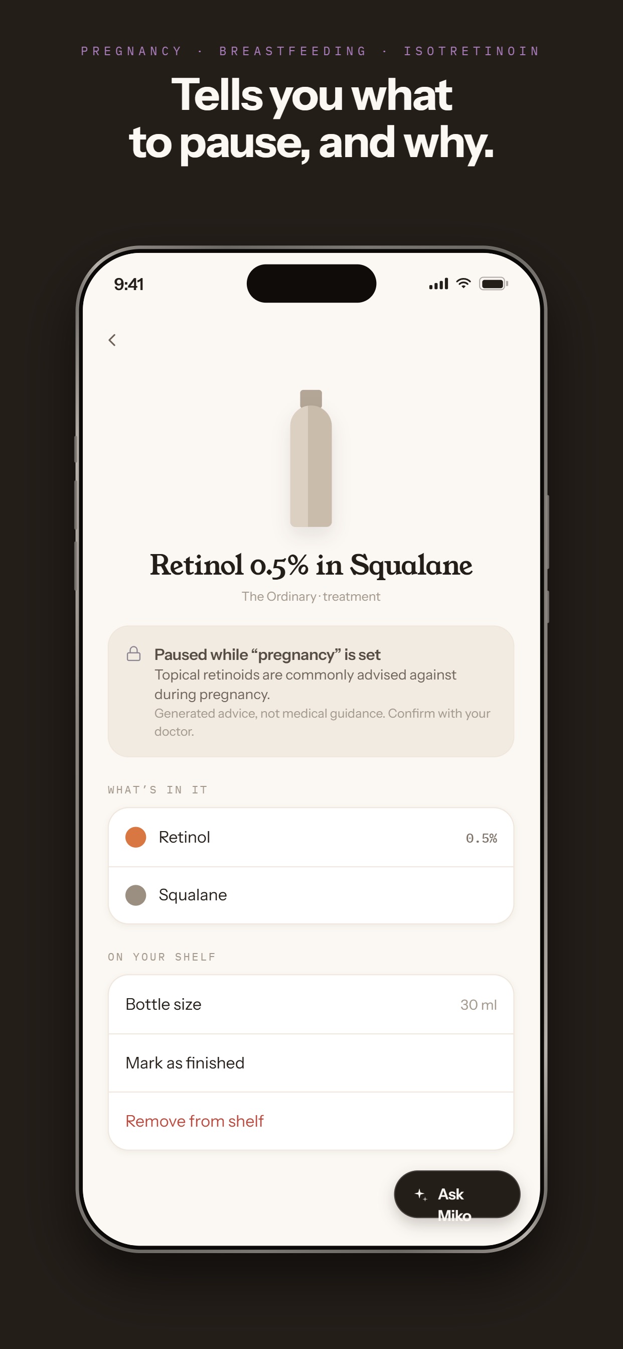 Screenshot 5 of Miko: Skincare Routine