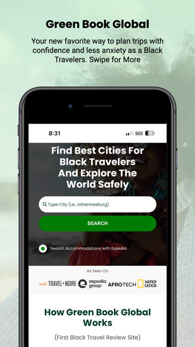 Green Book Global: Trip Safety Screenshot