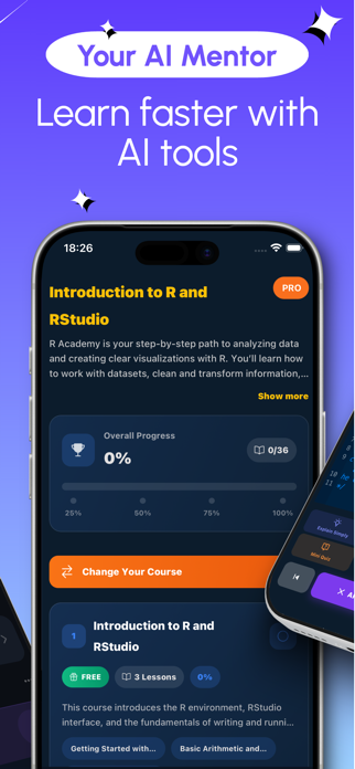 Learn R: Data Analysis & Code Screenshot 2 of 7