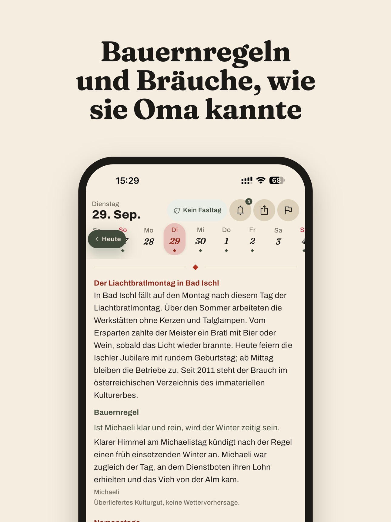 Screenshot 10 of Tagerl: Namenstag & Brauchtum