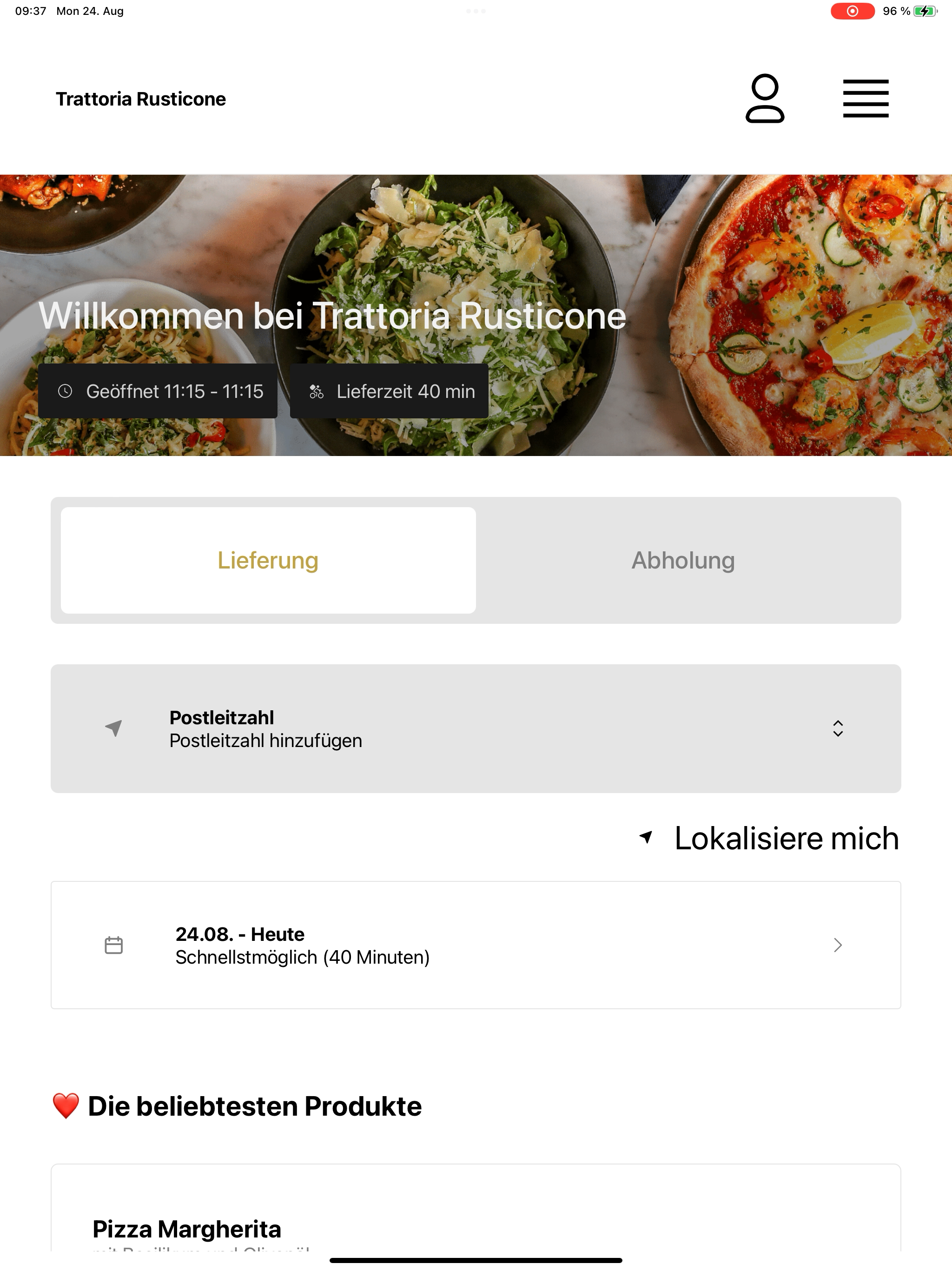 Trattoria Rusticone screenshot 9