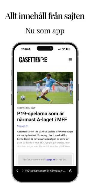 Gasetten screenshot 2