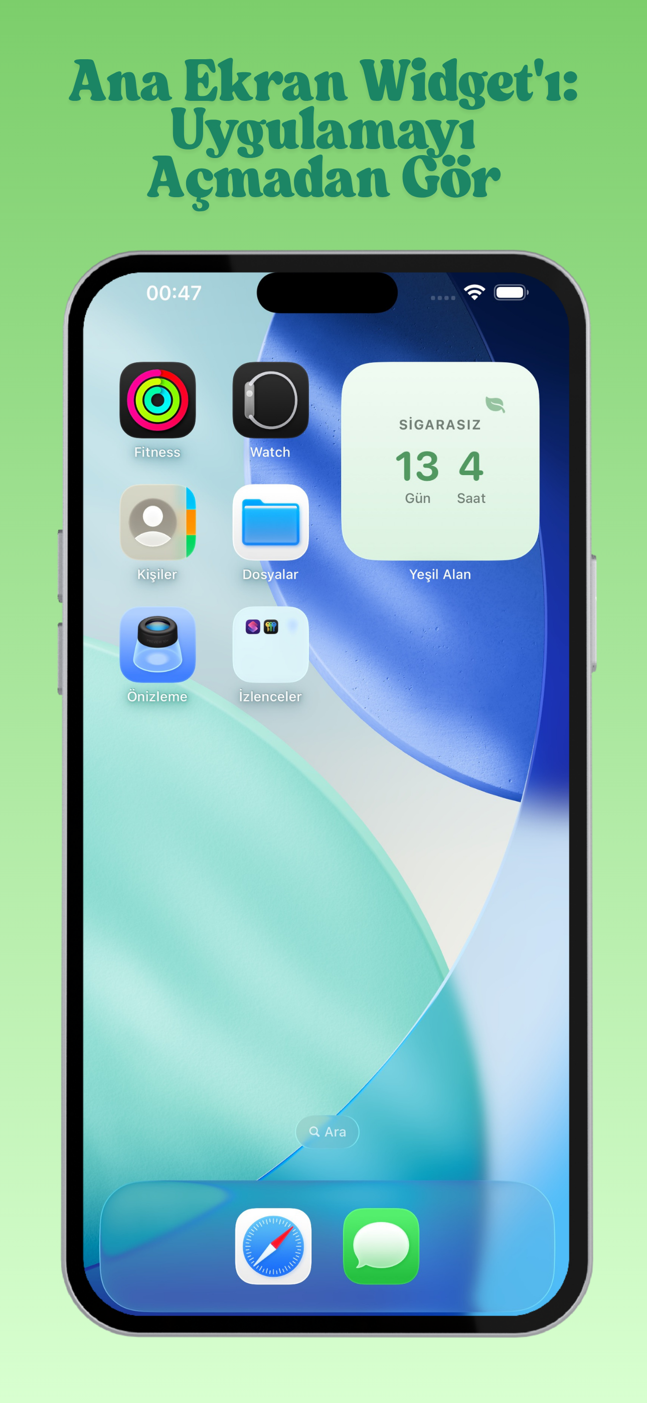 Yeşil Alan:Sigara Bırakma screenshot 6