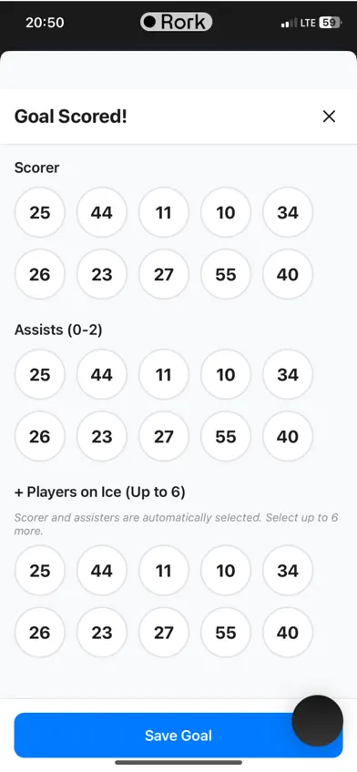 Hockey Stats Tracker Pro screenshot 2