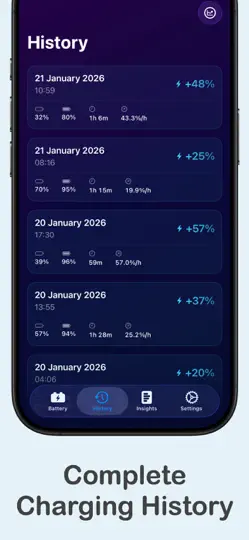 Battery Health Pro iPhone Ekran Görüntüsü 4