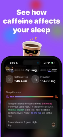 Caffeine Tracker: Alyx Screenshot 3 of 10