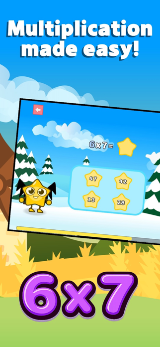 Multiplication Star:Math Facts Screenshot 1 of 7
