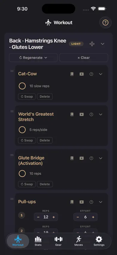 Fitness Impact screenshot 1