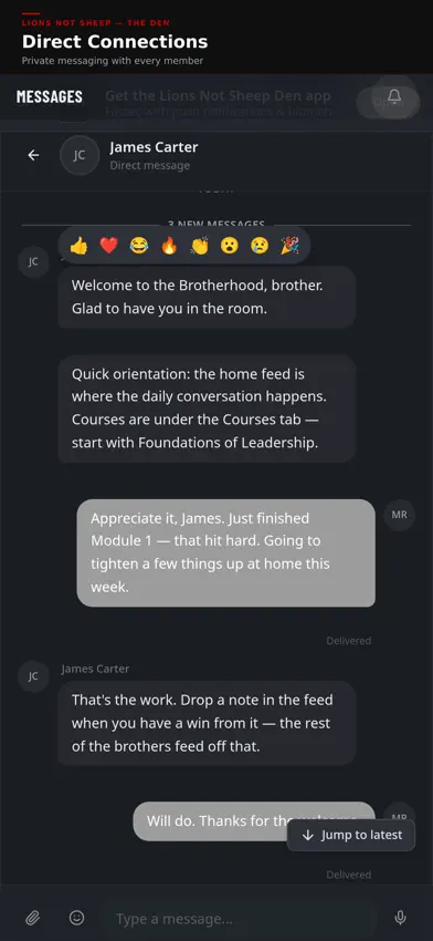 Lions Not Sheep: The Den screenshot 3