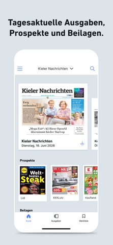 KN/SZ E-Paper - Nachrichten iPhone screenshot 2
