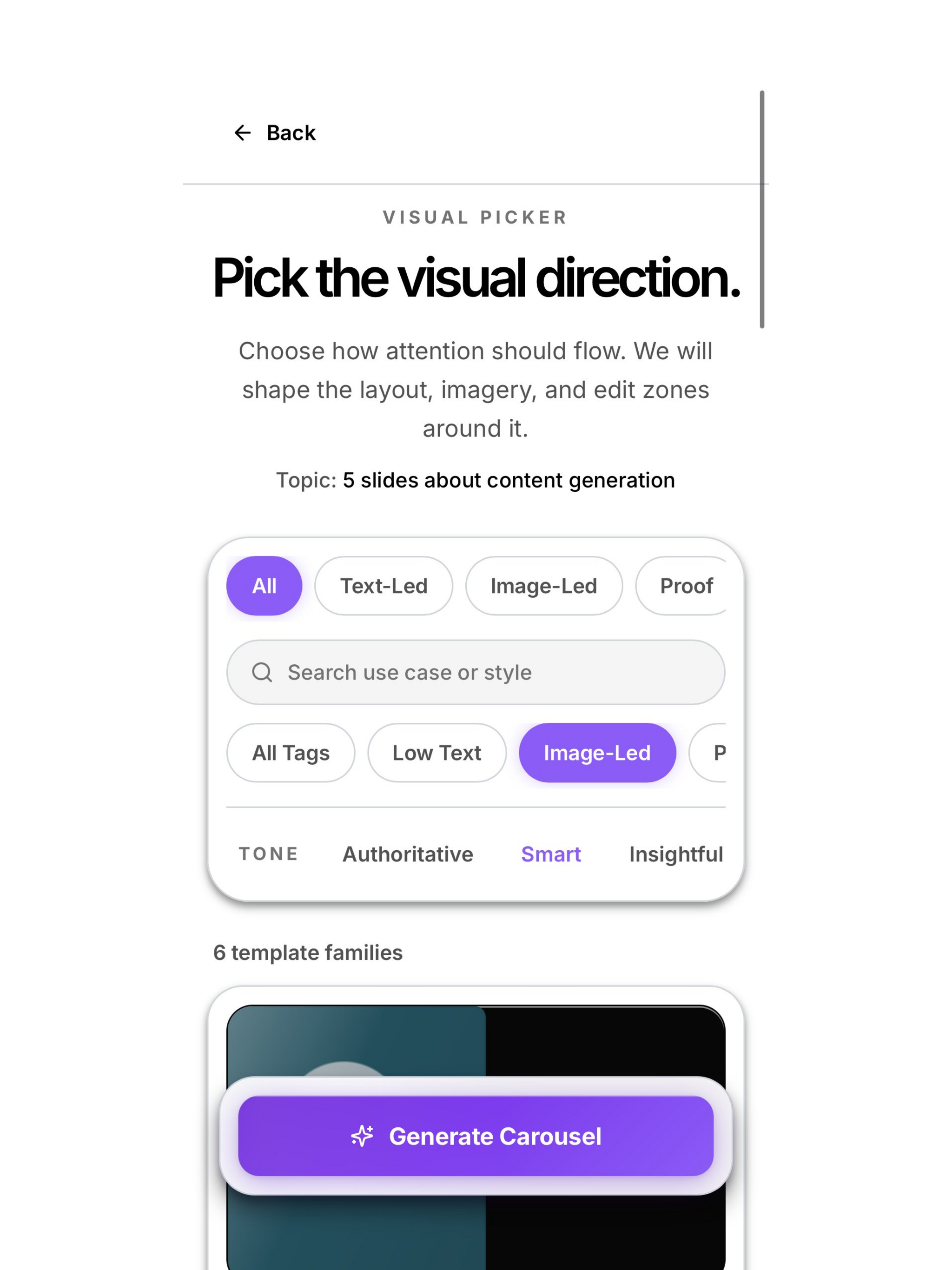 AI Carousel Maker