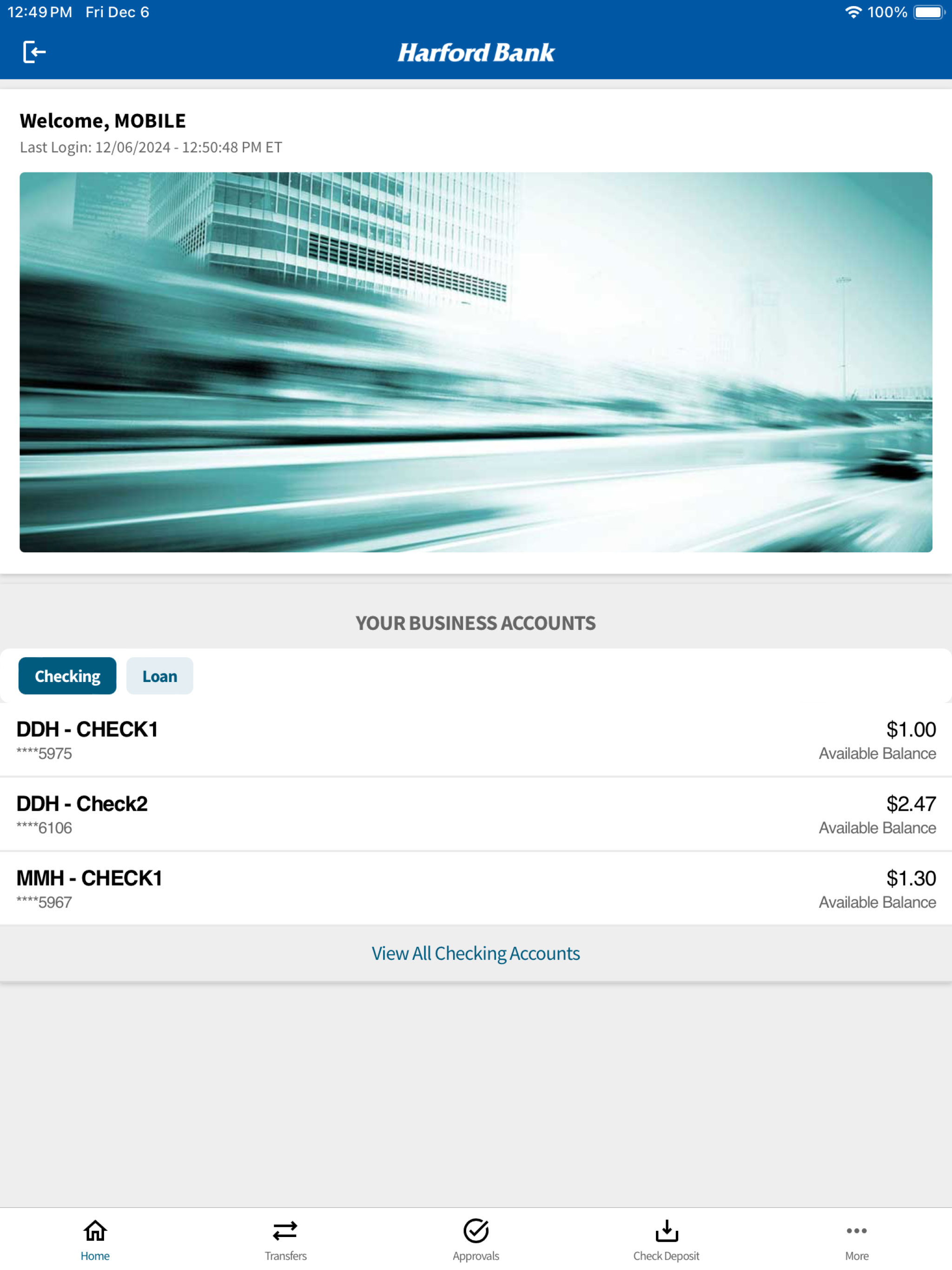 Harford Bank Business