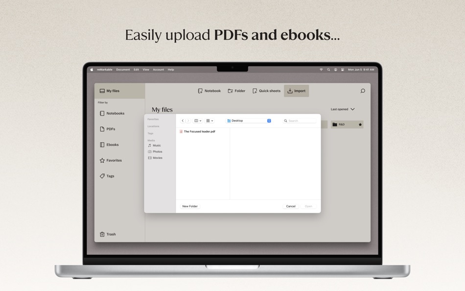 #5. reMarkable desktop (macOS) 由: reMarkable AS
