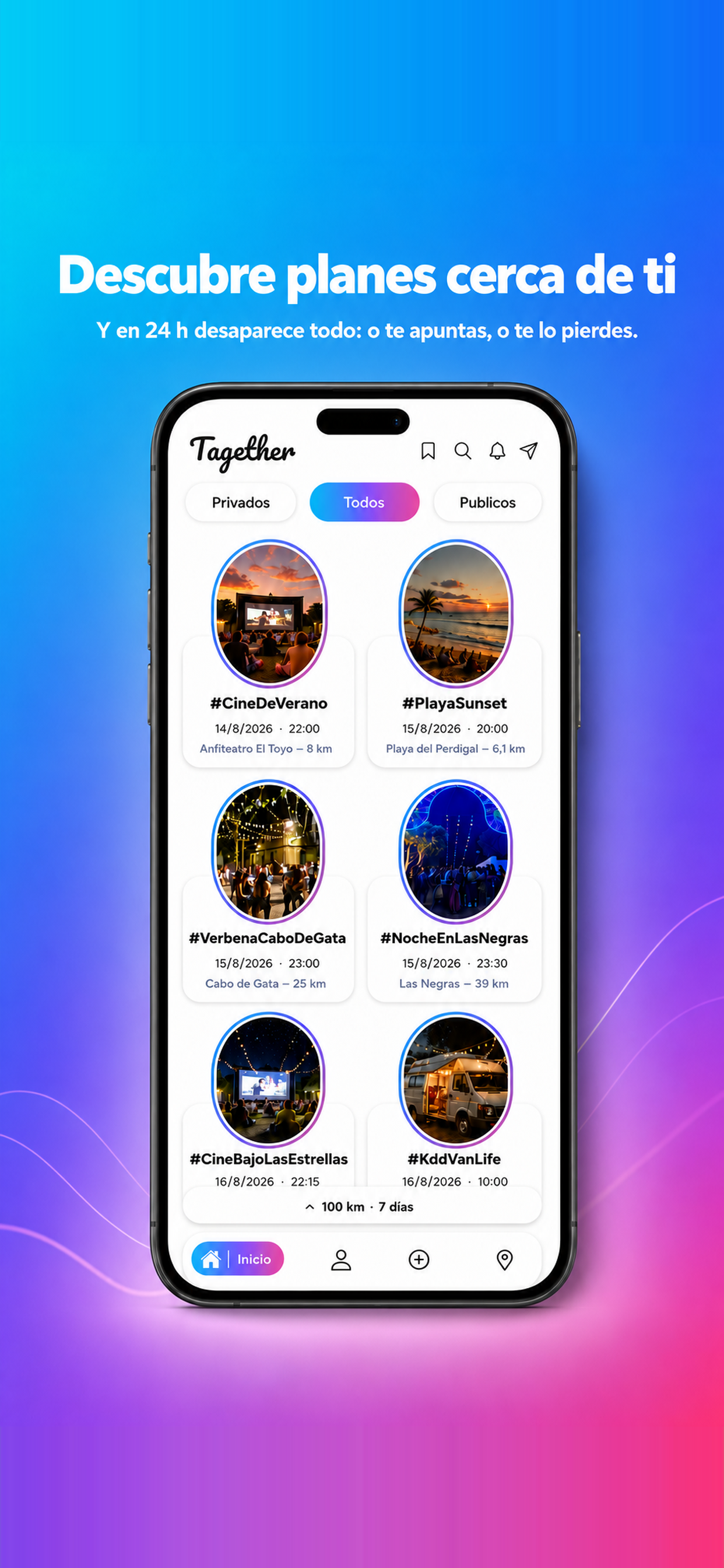 Tagether — Eventos y planes screenshot 6