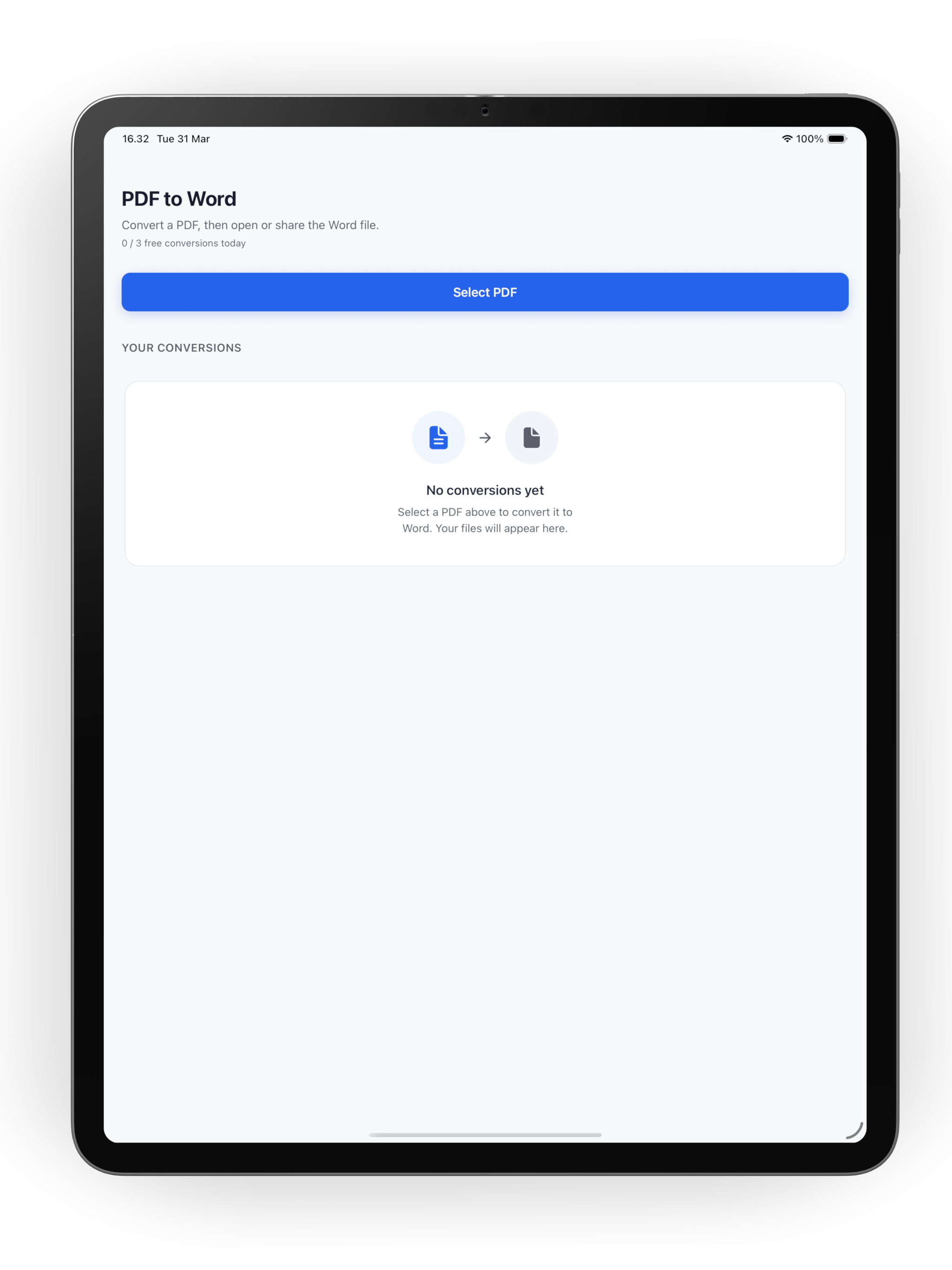 Converter: PDF to Word