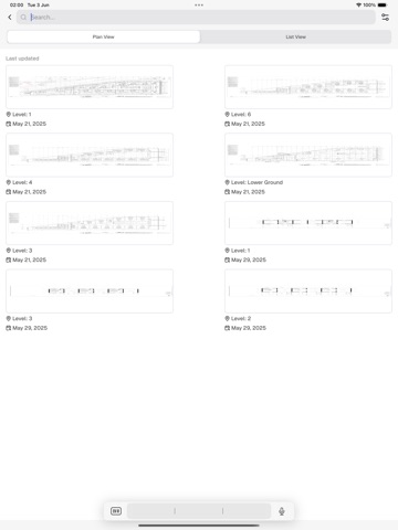 OnSite Communications iPad screenshot