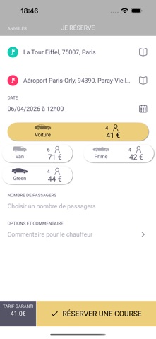 Mon-Chauffeur-VTC screenshot