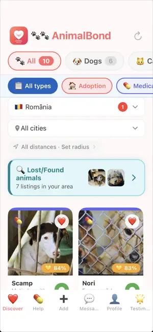 AnimalBond screenshot 1
