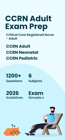 Prepia CCRN Exam Practice 2026 iPhone screenshot