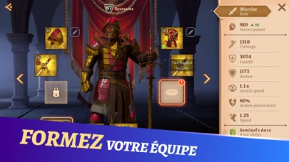 Screenshot #3 pour Battlesmiths: Bataille RPG