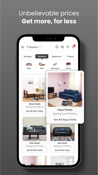 Rentomojo - Furniture on Rent Screenshot